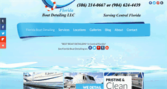 Desktop Screenshot of floridaboatdetailing.com